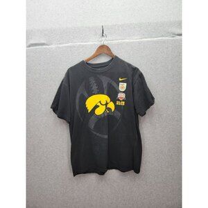 Iowa Hawkeyes2010 Bowl  Nike T-Shirt Loose Fit Black & Yellow S